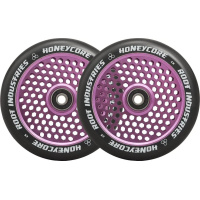 Kółka Root Industries Honeycore black 120 mm Fioletowy, 2 szt.