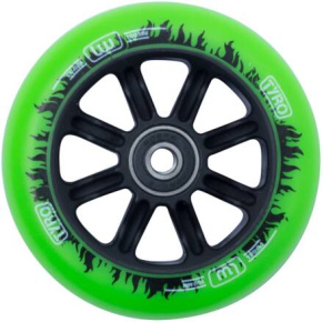 Kółko Longway Tyro Nylon Core 100 mm Green/Black Flame