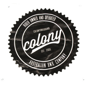 Baner z logo Colony (czarny)