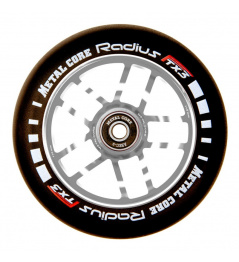 Koło Metalowy rdzeń Promień Koło 110 mm srebrny