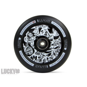 Kółko Lucky Lunar 110 mm Czarny/Biały