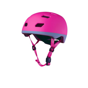 Kask Micro Neon LED różowy S (51-54 cm)