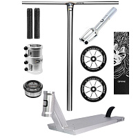 Hulajnoga wyczynowa Custom Divine Chaos Street 6,5" Srebrna