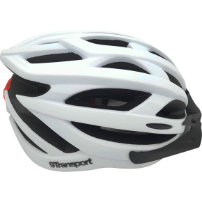 Kask rowerowy 9Transport czarno-szary