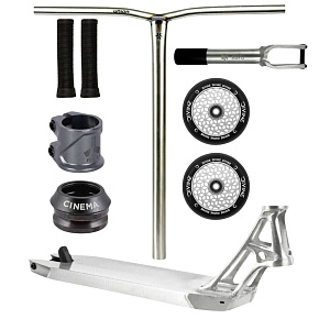 Hulajnoga freestyle Custom Divine X Ethic Pandemonium V2 500 mm srebrna