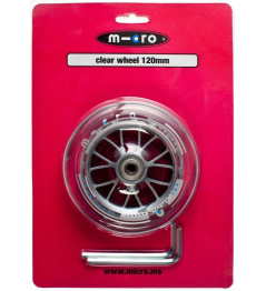Kolečko Micro 120 mm Clear