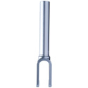 Widelec North Nada Zero Offset 24mm Matte Silver