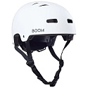 Kask Boom Stay Safe S biała Adjustable
