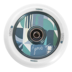 Koło do hulajnogi Lucky Lunar 110 mm James Gelatly Signature (110 mm|żółte)
