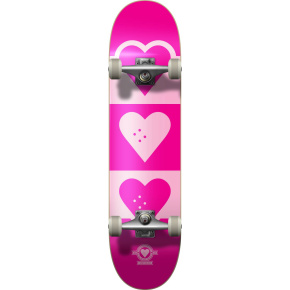 Heart Supply Quadron Logo Skateboard Set (7.75"|różowy)
