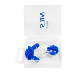 Zestaw silikonowych zatyczek do uszu i nosa NILS Aqua NQAW30 niebieski