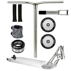 Hulajnoga freestyle Custom Divine X Ethic Pandemonium V2 500 mm srebrna