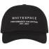Whitespace Dad Hat (Czarny)