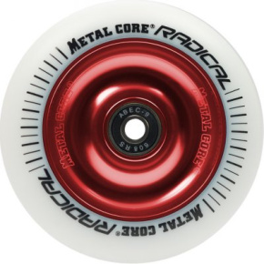 Kółko Metal Core Radical 100 mm Biały/Czerwony