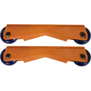 Kaltik Orange Freestyle Ready To Roll Skate Frames (M/L|42-47)