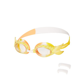 Okulary pływackie NILS Aqua NQG870SAF Junior żółte