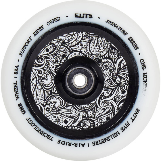 Kółko Elite Air Ride Floral 125 mm Biały