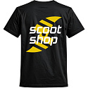 Koszulka Scootshop Logo czarna