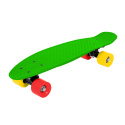 Deskorolka FIZZ BOARD Green, Red-Yellow PU, Zielony