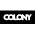 Baner z logo Colony (czarny/biały 100 cm x 40 cm)