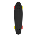 Deskorolka FIZZ BOARD Black, Red-Yellow PU, Czarny