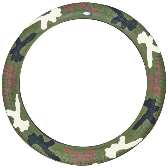 Family opona BMX 20" (2.4" | Zielony Camo)