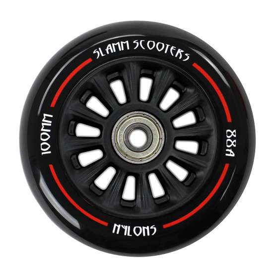 Koło Slamm Nylon 100mm Czarny