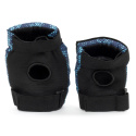 REKD Youth Heavy Duty Double Pad Set - czarny/niebieski - mały