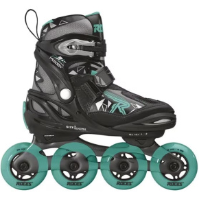 Roces Moody TIF Kolečkové brusle dívčí (Black/Aqua|36-40)