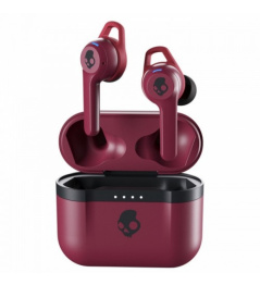 SkullCandy Indy Evo True Bezprzewodowe słuchawki douszne ciemnoczerwone 2021