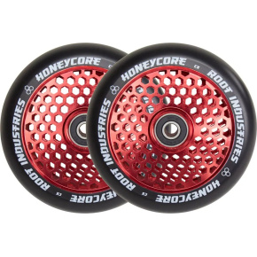 Kółka Root Industries Honeycore black 120 mm 2 szt. Czerwony