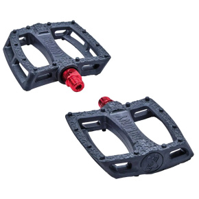 Pedały BMX Colony Fantastic 9/16" (czarny/czerwony)