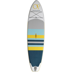 Nadmuchiwany paddleboard Ocean Pacific Malibu Lite 10'6 (biały/szary/żółty)