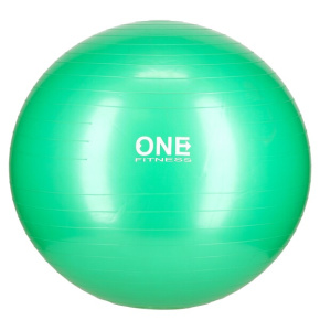 Piłka gimnastyczna ONE Fitness Gym Ball 10 zielona, 65 cm