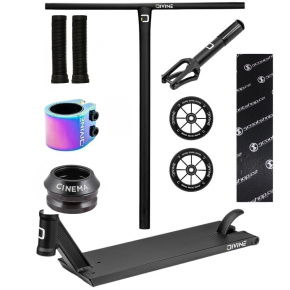 Hulajnoga freestyle Custom Divine Street 6" 560 mm Czarna