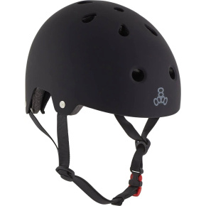 Kask Triple Eight Dual Certified Skate Helmet (S-M|czarny mat)