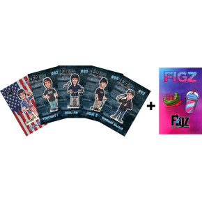 Naklejki Figz Collectors Scooter Sticker 6-Pack Pack 3