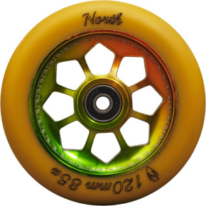 Kółko North Pentagon 120 mm Gum/Rasta