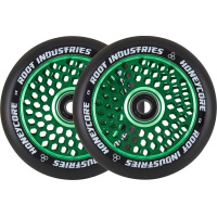 Koła Root Industries Honeycore czarne 110mm 2szt zielone