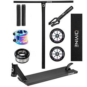 Hulajnoga freestyle Custom Divine Street 6" 560 mm Czarna