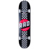 Kompletna deskorolka RAD Checker Stripe (8"|czarna)