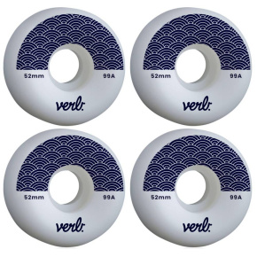 Verb Wave Skate Wheels 4-Pack (52mm|Navy)
