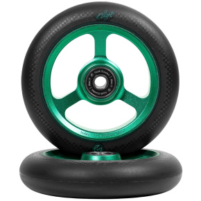 North Index G5 Kolečka Na Freestyle Koloběžku 2-balení (115mm|Emerald/Black)