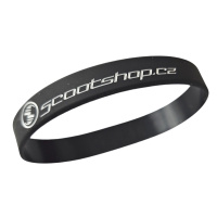 Bransoletka Scootshop.cz Riders for Riders czarna