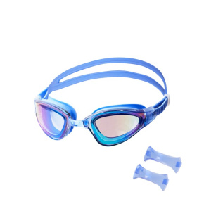 Okulary pływackie NILS Aqua NQG180MAF niebieskie/tęczowe