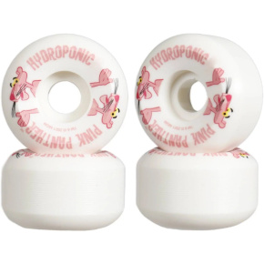Zestaw 4 kółek do deskorolki Hydroponic x Pink Panther (53 mm|białe)