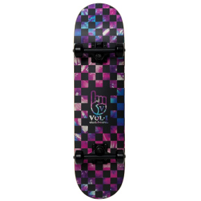 Vol.1 Tie Dye Checker Skateboard Komplet (7.75"|Fialová) Vol.1 Tie Dye Checker Skateboard Komplet (7.75"|Fialová)