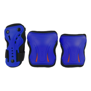 SFR Essentials Triple Pad Set - Niebieski - Średni
