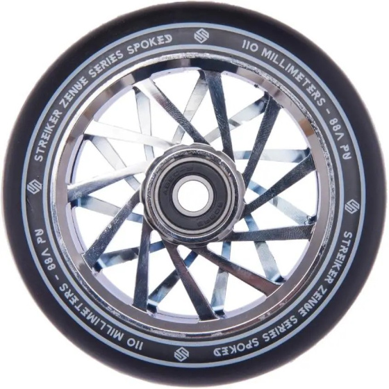 Kółko Striker Zenue Series Black 110 mm Chrome