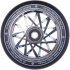 Kółko Striker Zenue Series Black 110 mm Chrome